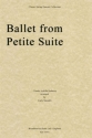 Claude Debussy, Ballet from Petite Suite Streichquartett Partitur