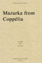 Lo Delibes, Mazurka from Copplia Streichquartett Partitur