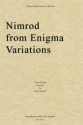Nimrod from 'Enigma Variations' for string quartet parts
