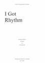 I Got Rhythm for string quartet score