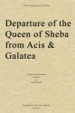 Georg Friedrich Hndel, Departure of the Queen of Sheba from Acis Streichquartett Partitur