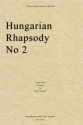 Franz Liszt, Hungarian Rhapsody No. 2 Streichquartett Partitur