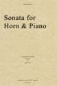 Jean-Baptiste Loeillet, Sonata for Horn & Piano Horn und Klavier Buch
