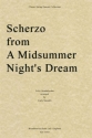 Felix Mendelssohn Bartholdy, Scherzo from A Midsummer Night's Dream Streichquartett Stimmen-Set