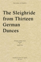 Wolfgang Amadeus Mozart, The Sleighride from Thirteen German Dances Brass Quintet with Sleighbells Partitur + Stimmen