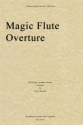 Wolfgang Amadeus Mozart, The Magic Flute Overture Streichquartett Partitur