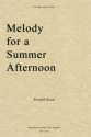 Ronald Read, Melody for a Summer Afternoon Alto Recorder and Piano Buch