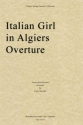 Gioachino Rossini, The Italian Girl in Algiers Overture Streichquartett Partitur