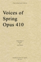 Voices of Spring, op. 410 for string quartet parts