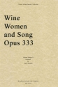 Johann Strauss Jr., Wine, Women and Song, Opus 333 Streichquartett Stimmen-Set