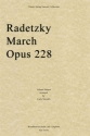 Radetzky March op. 228 for string quartet parts