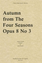 Antonio Vivaldi, Autumn from The Four Seasons, Opus 8 No. 3 Streichquartett Partitur
