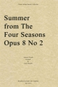 Antonio Vivaldi, Summer from The Four Seasons, Opus 8 No. 2 Streichquartett Stimmen-Set