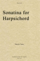 Martin Yates, Sonatina for Harpsichord Harpsichord Buch