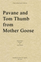 Maurice Ravel, Pavane and Tom Thumb from Mother Goose Streichquartett Stimmen-Set