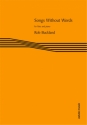 Rob Buckland, Songs Without Words Flte und Klavier Buch