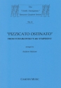 Peter Ilyich Tchaikovsky, Pizzicato Ostinato for bassoon quartet (3 bns+contra) Partitur und Stimmen