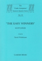 The Easy Winners for bassoon quartet  score and parts