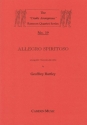 Jean-Baptiste Senaill Arr: Geoffrey Hartley, Allegro Spiritoso for bassoon quartet (3 bns+contra) Partitur und Stimmen
