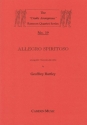 Jean-Baptiste Senaill Arr: Geoffrey Hartley, Allegro Spiritoso for bassoon quartet (3 bns+contra) Partitur und Stimmen