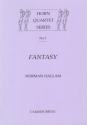 Norman Hallam, Fantasy for horn quartet Partitur und Stimmen