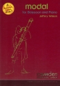 Jeffery Wilson, Modal for bassoon & piano Partitur und Stimme