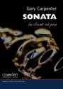 Sonata for clarinet and piano Partitur und Stimme