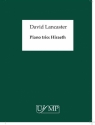 David Lancaster, Piano Trio: Hiraeth Violine, Cello und Klavier Partitur