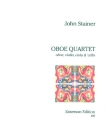 Oboe quartet for oboe, violin, viola and violoncello score and parts