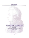Masonic Adagio KV411 for 2 clarinets and piano parts