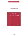 Dual Monologue for clarinet and djembe 2 scores