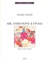 Air Variations and Finale for oboe, violin and piano score and parts