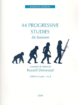 44 progressive Studies for bassoon