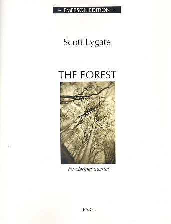 The Forest for 4 clarinets (diverse instruments) score and parts