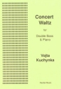 Vojta Kuchynka Concert Waltz Op.28 double bass & piano