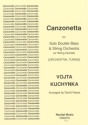 Vojta Kuchynka Ed: David Heyes Canzonetta double bass and string orchestra