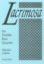 Miloslav Gajdos Lacrimosa double bass quartet