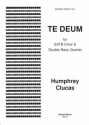 Humphrey Clucas Te Deum - Double Bass parts double bass ensemble