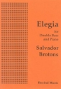 Salvador Brotons Elegia double bass & piano