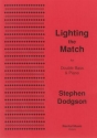 Stephen Dodgson Lighting the Match double bass & piano