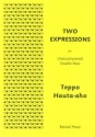 Teppo Hauta-aho Two Expressions double bass solo