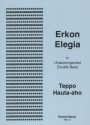 Erkon Elegia for undaccompanied double bass