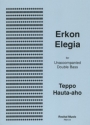 Erkon Elegia for undaccompanied double bass