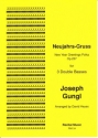 Joseph Gungl Arr: David Heyes Neujahrs-Gruss (New Year Greetings Polka Op.257) double bass trio