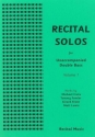 Cretu, Fowler, Kratz and Lewis Recital (Unaccompanied)  Solos vol.1 double bass solo