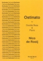 Nico de Rooij Ostinato double bass & piano