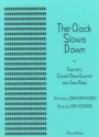 The Clock slows down for soprano and 5 double basses score and parts