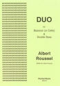 Duo for bassoon (or violoncello) and double bass score and parts