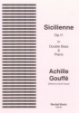 Achille Gouff Ed: David Heyes Sicilienne double bass & piano