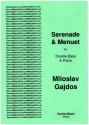 Serenade and Menuet for double bass and piano